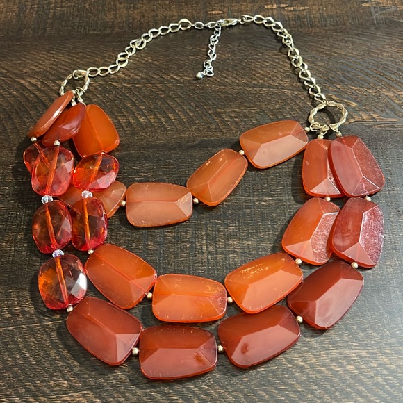 Jewelry - Large Chunky multi strand necklace